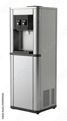 Office water cooler png drinking water dispenser png office hydration unit png bottled water cooler png refreshment station png transparent background image