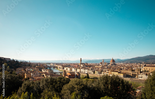 Skyline of Florence city in Tuscany, Italy