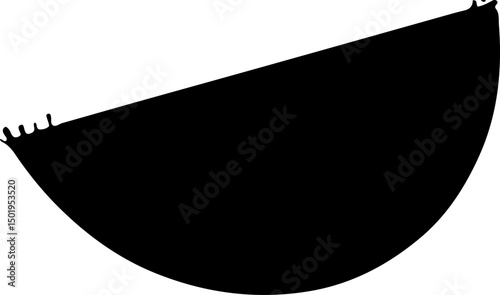 textured hand printed shape collection vector.