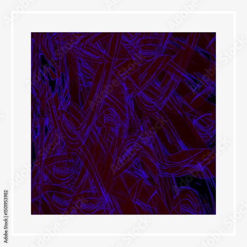 neon abstract poster. club. euphoria