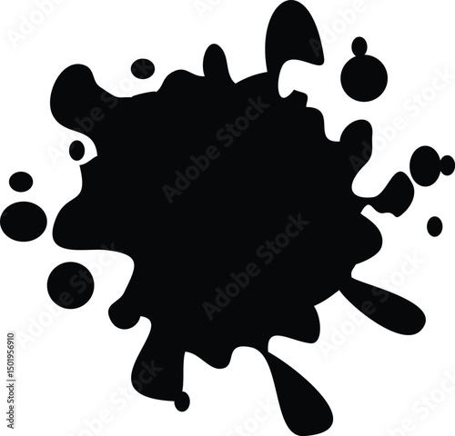 black blot icon