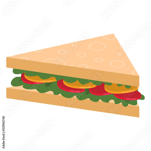 Triangle sandwich