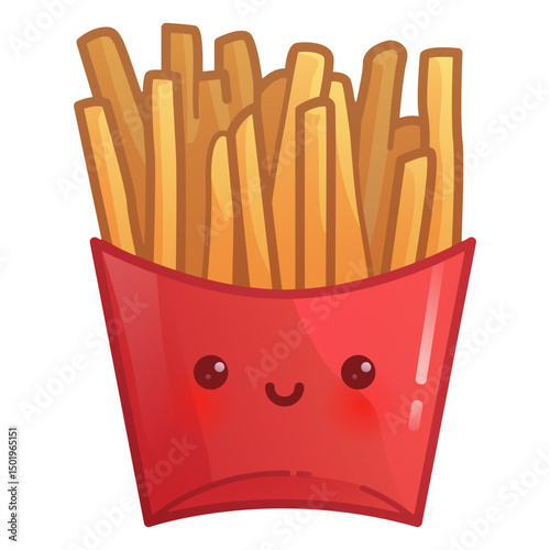 French fries gradient