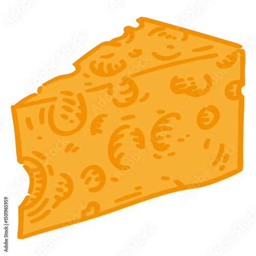 Cheese color stroke