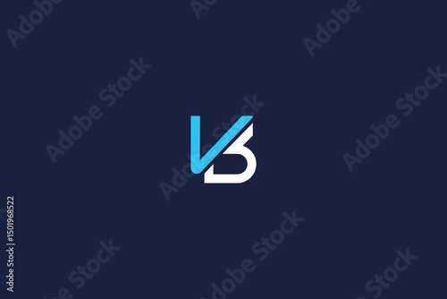 letter vb logo icon design template with vector inspiration logo