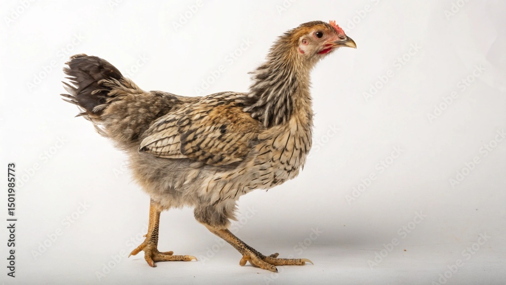 Fototapeta premium Dorking Chicken on studio background