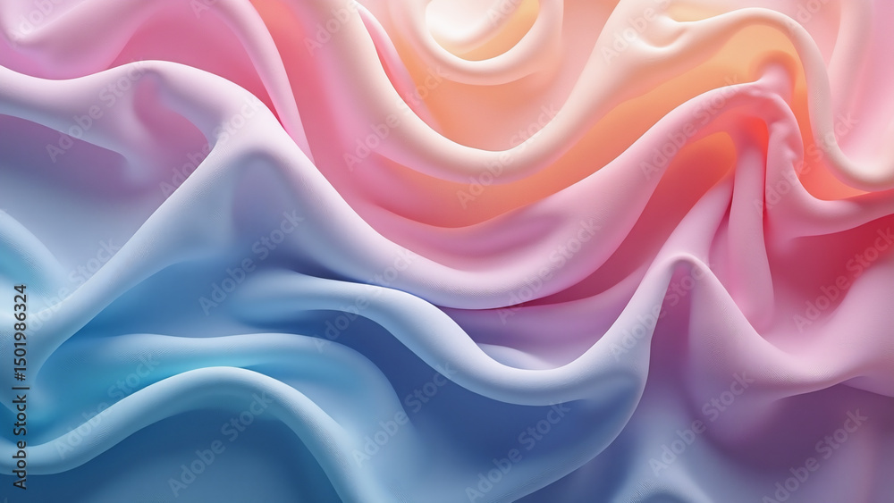 Obraz premium colorful silk background