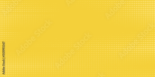 Dot yellow wave light technology texture background. Abstract big data digital concept.