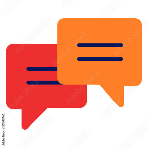 Chat bubbles icon chat bubbles