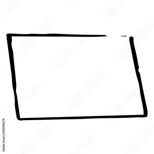 Frame rectangle doodle