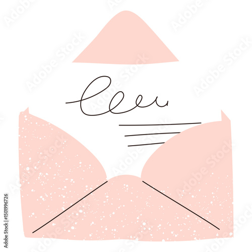 Envelope card doodle