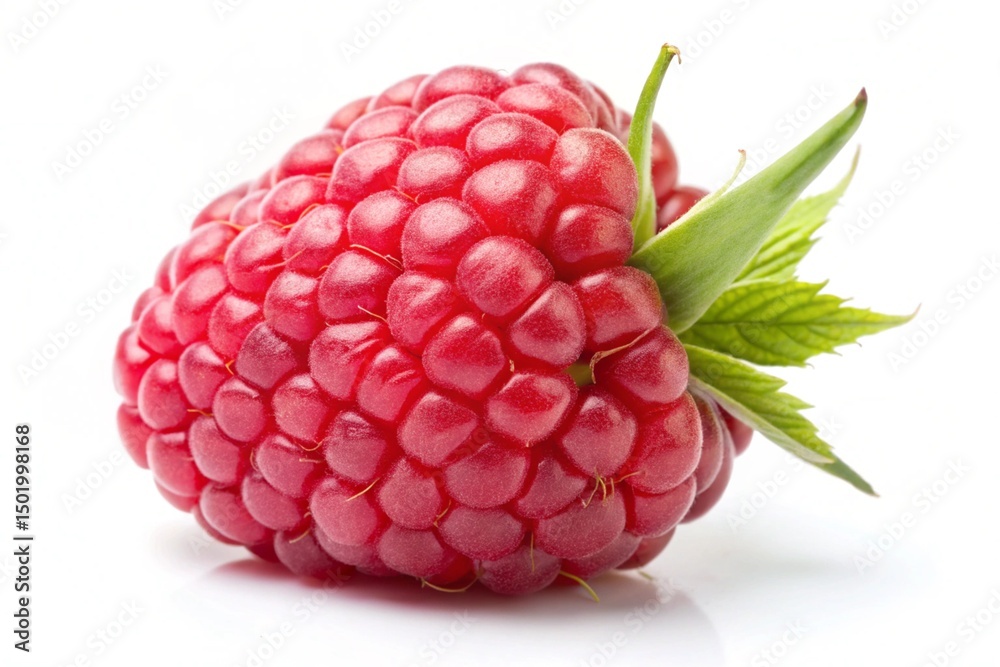raspberry isolated on white background raspberry isolated on white background