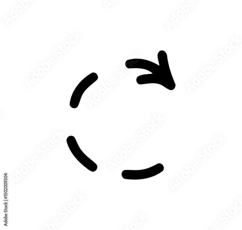 arrow dashed icon