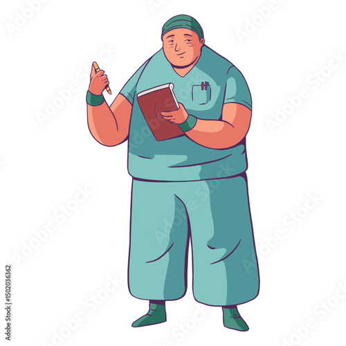 Doctor illustration simple