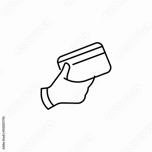 card payment icon sign vector