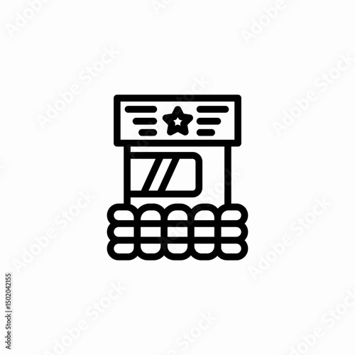slot machine icon sign vector