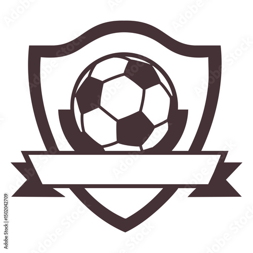 Soccer World Cup classic emblem