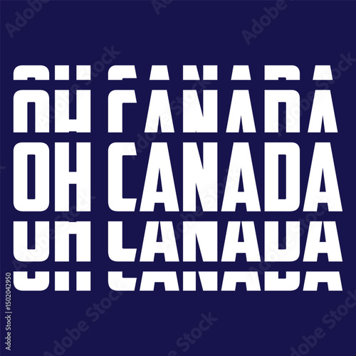 Oh Canada Sublimation T Shirt Design
Keywords: