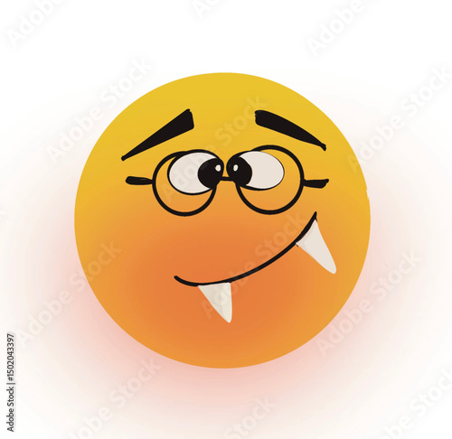 Shy face emoji