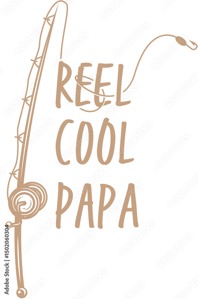 Obraz premium Reel Cool Papa, tan