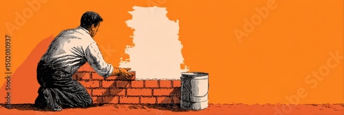Instructional Tutorial on Brick Laying Techniques With a Focus on Proper Methods