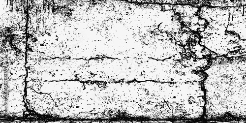 white surface with a pattern of cracks and dark spots all over it, creating a distressed and aged texture and effect grunge white background.