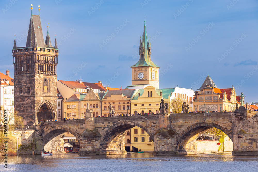Charles Bridge in Prague, Czech Republic Charles Bridge in Prague, Czech Republic