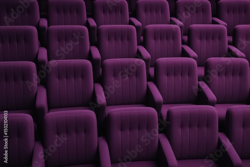 Seats in a theatre
