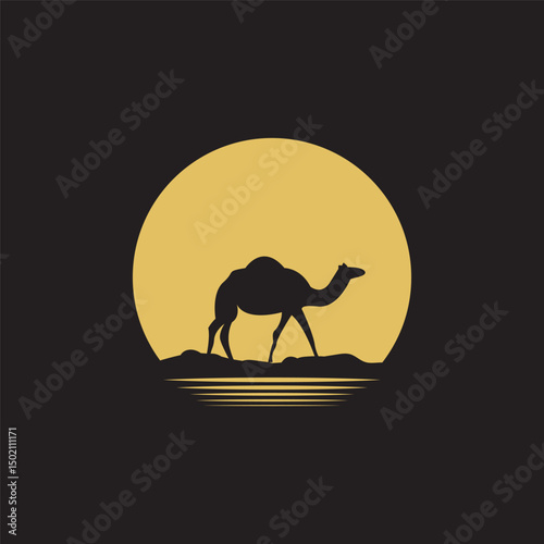 Camel Icon Vector illustration