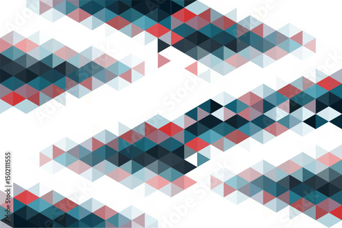 Abstract Triangles Mosaic Background templates.