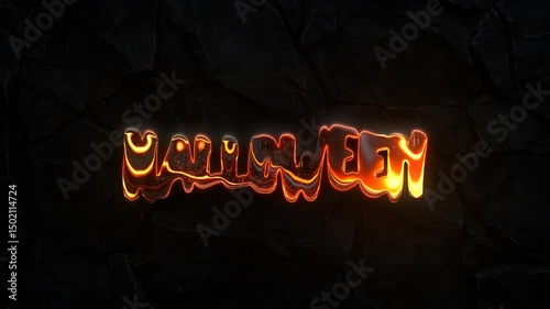 Halloween Text Animation suitable for Halloweenthemed designs, social media posts, greeting cards, invitations, party flyers, and event promotions.