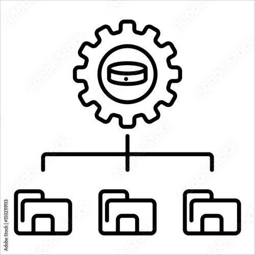Infrastructure  Icon Element For Design
