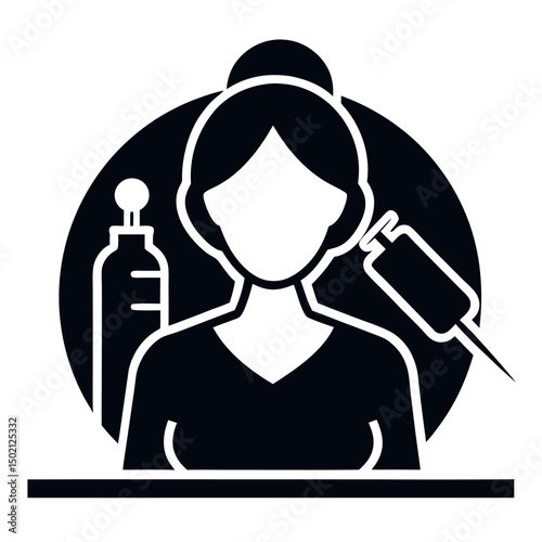 judge with gavel and handcuffs vector illustration on white background