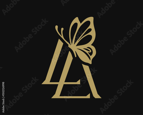 luxurious logo design vector format