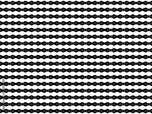 Motorcycle Chain Motifs Pattern, can use for Decoration, Ornate, Background, Wallpaper, Cover, Textile, Carpet, Wrapping, Print, ect. Vector Illustration