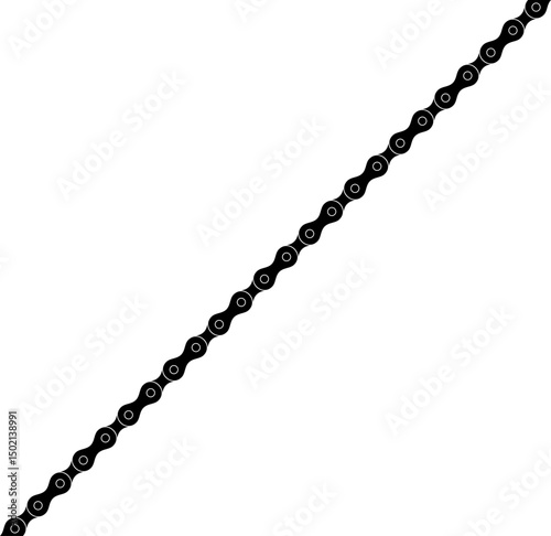 Motorcycle Chain Motifs Pattern, can use for Decoration, Ornate, Background, Wallpaper, Cover, Textile, Carpet, Wrapping, Print, ect. Vector Illustration