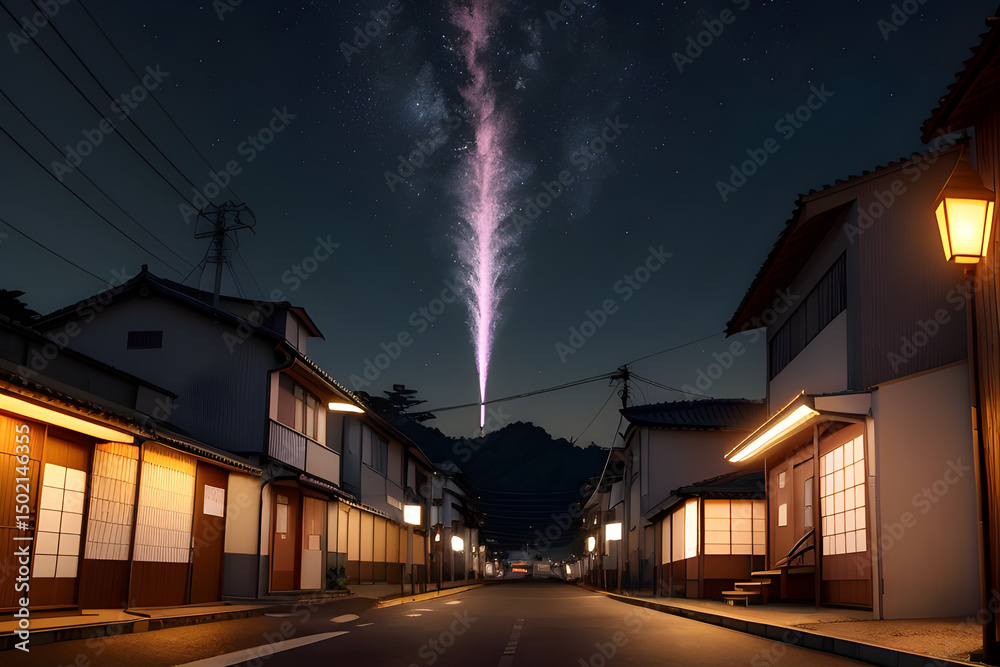 Fototapeta premium Balcony Star Gaze