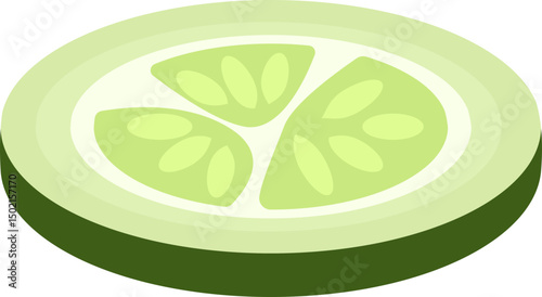 Cucumber Slice Condiment