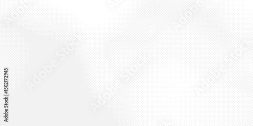 Dot white gray wave light technology texture background. Abstract big data digital concept. vector Illustration