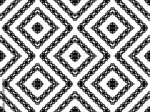 Motorcycle Chain Motifs Pattern, can use for Decoration, Ornate, Background, Wallpaper, Cover, Textile, Carpet, Wrapping, Print, ect. Vector Illustration