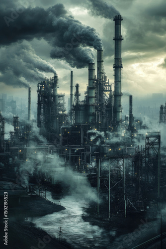 portrayal landscape dawn dusk appears cinematic