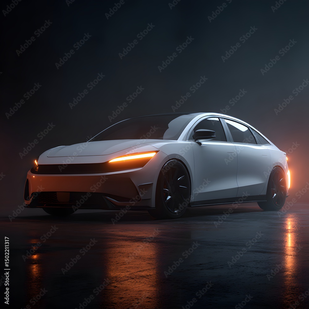 Fototapeta premium Wallpaper Perfect Car
