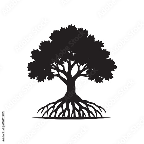 mangrove tree vector