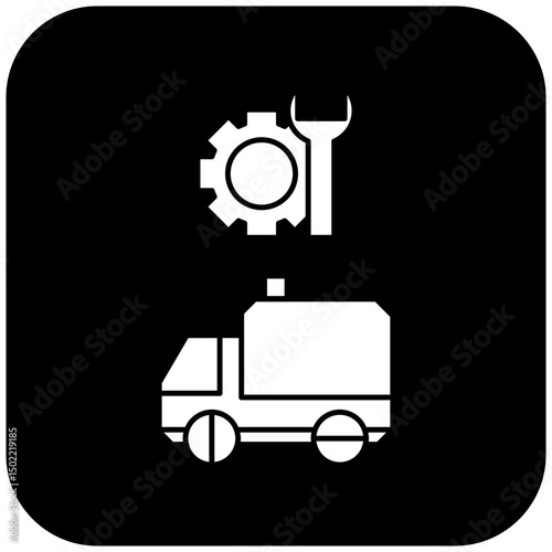 ambulance repair icon design