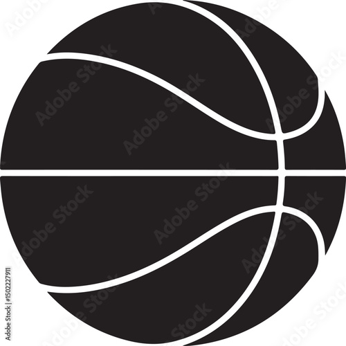black and white sports ball