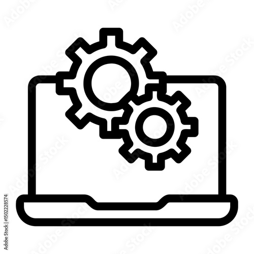 automated process line icon