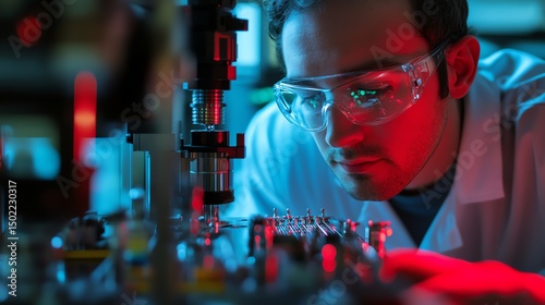 Engineers are researching quantum computing chips for next-generation applications.