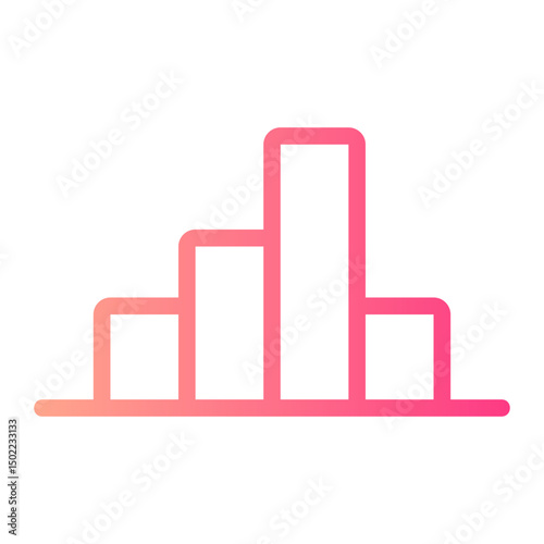 analytics gradient icon