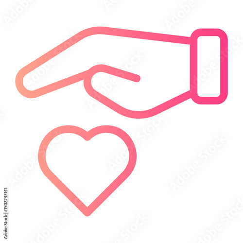 care gradient icon