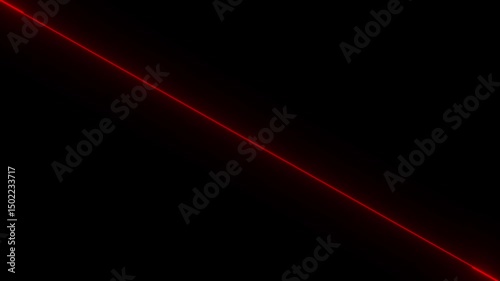 Bright neon line animation. Neon light saber lines,neon tubes emitting small particles	